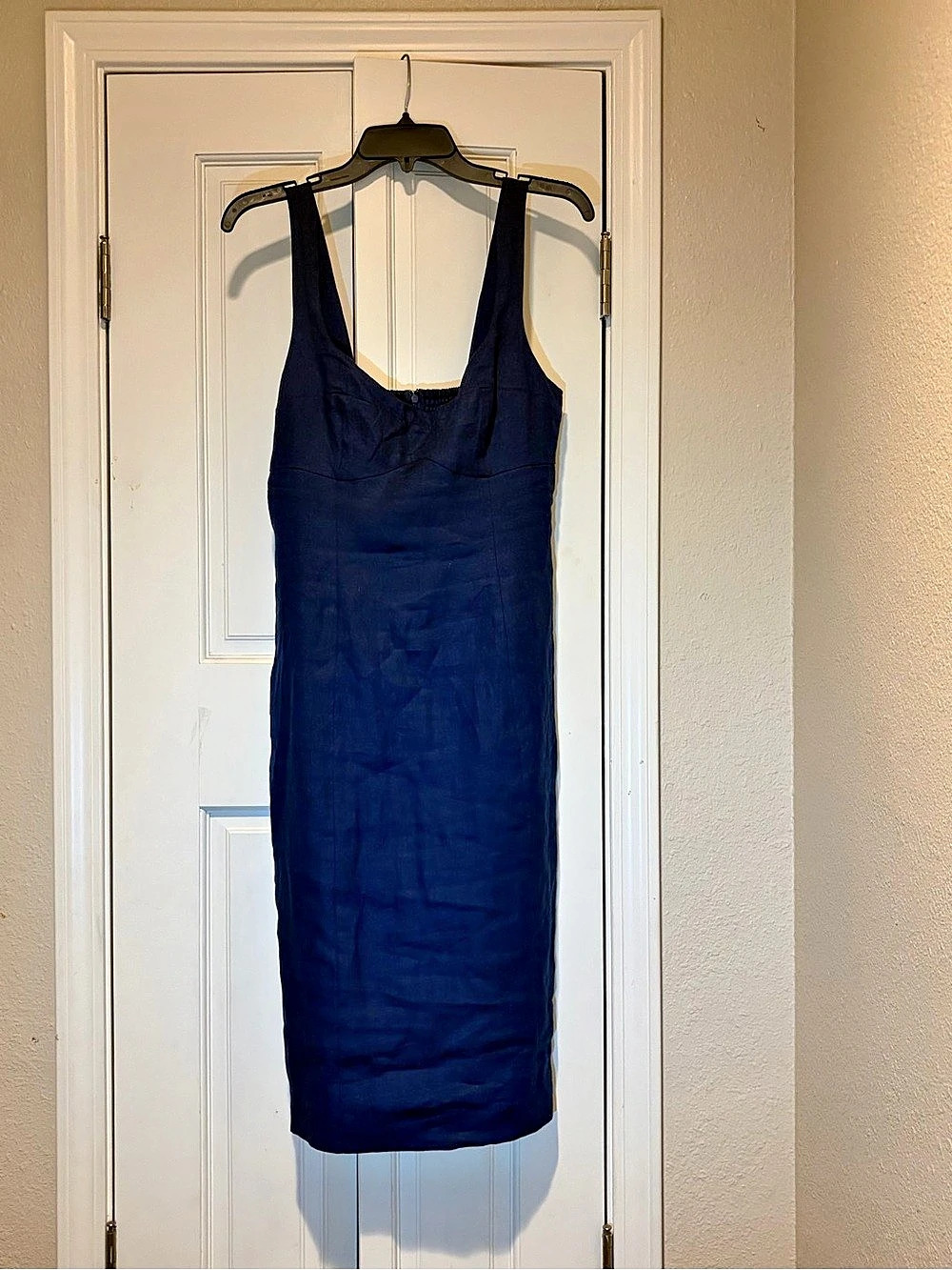 Reformation Midi Bodycon Dress in Blue Size 6 Like New - Picture 3 of 8